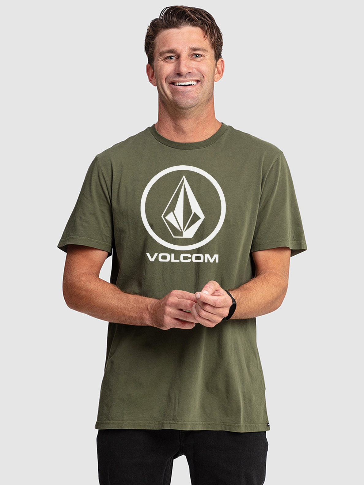 Circle Short Sleeve T-Shirt - Military