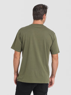 Stone Twirl Short Sleeve T-Shirt - Military