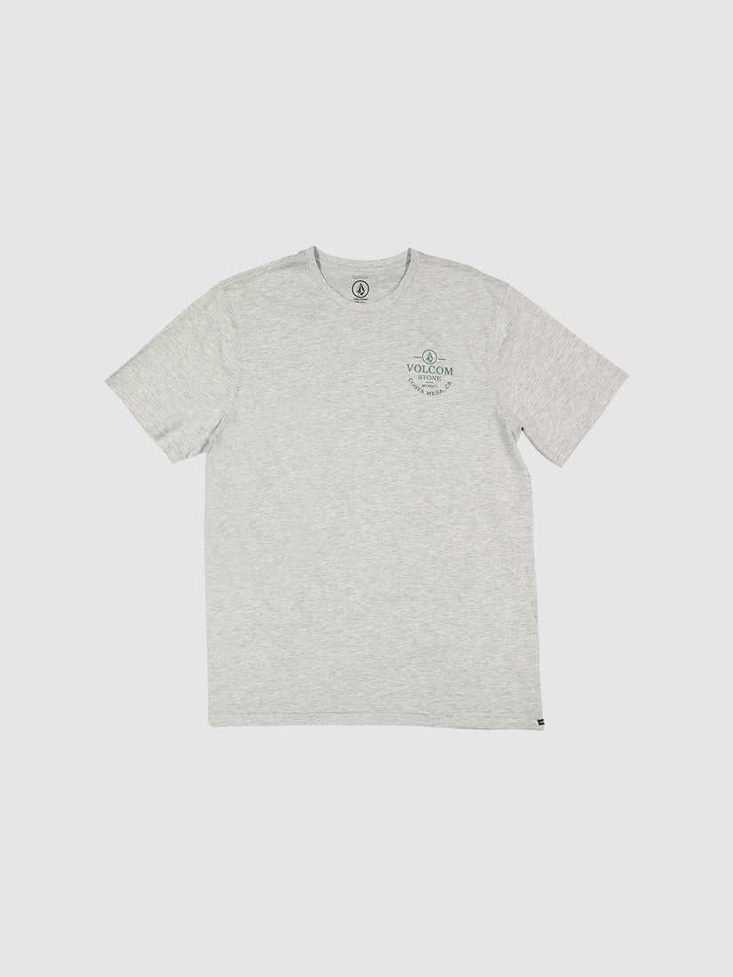Aus Anchored Stone Short Sleeve Tee - Heather Grey