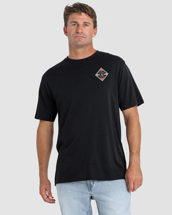 Mens Aus Square Peg Short Sleeve Tee