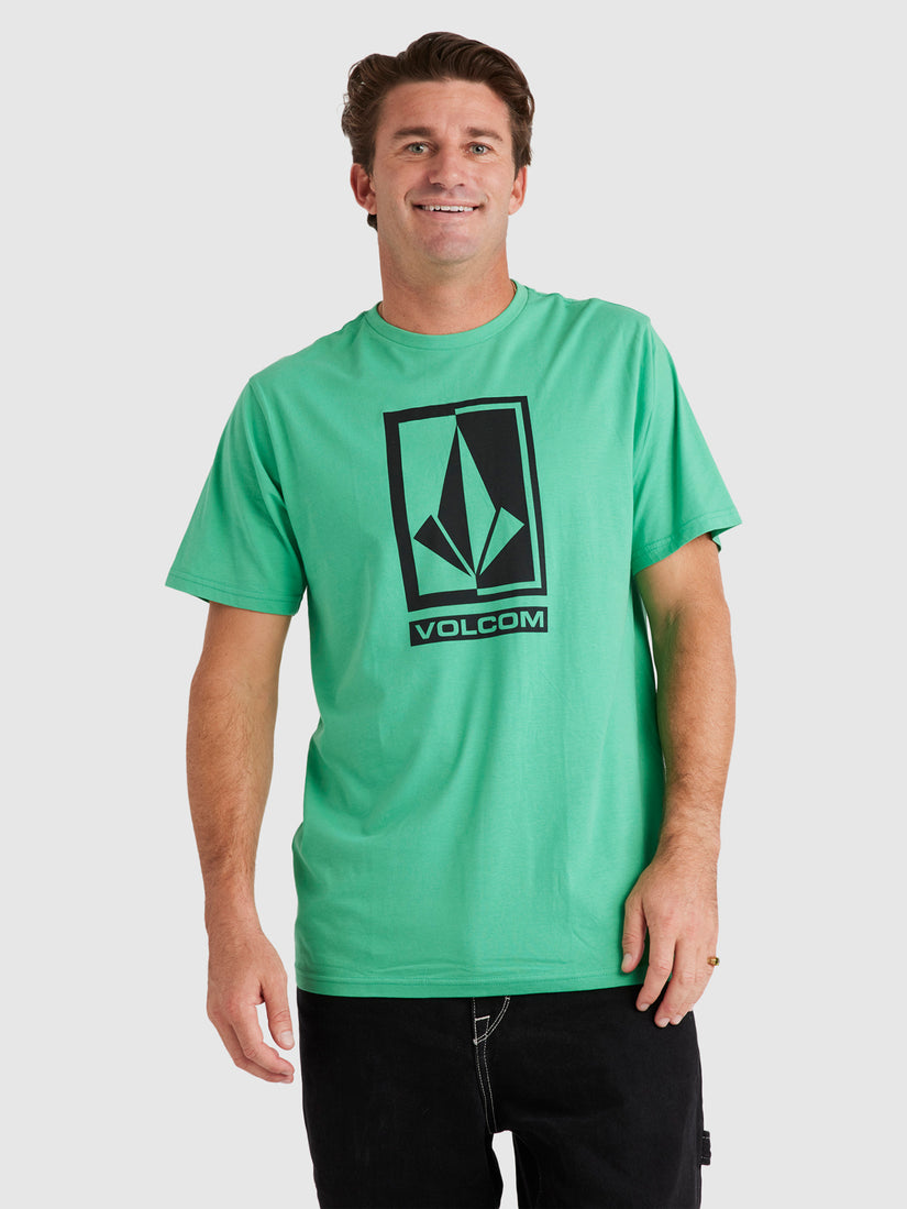 Aus Skoob Short Sleeve Tee - Jungle Green