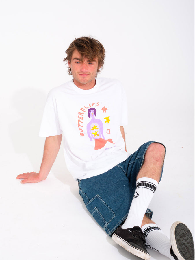Featured Artist Arthur Longo 2 Lse Short Sleeve T-Shirt - White