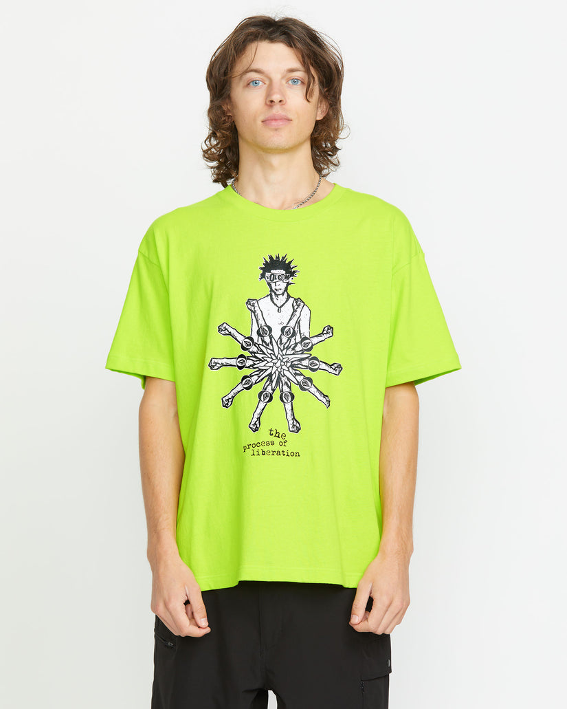 Tt Sense Process Short Sleeve Tee - Tennis Ball