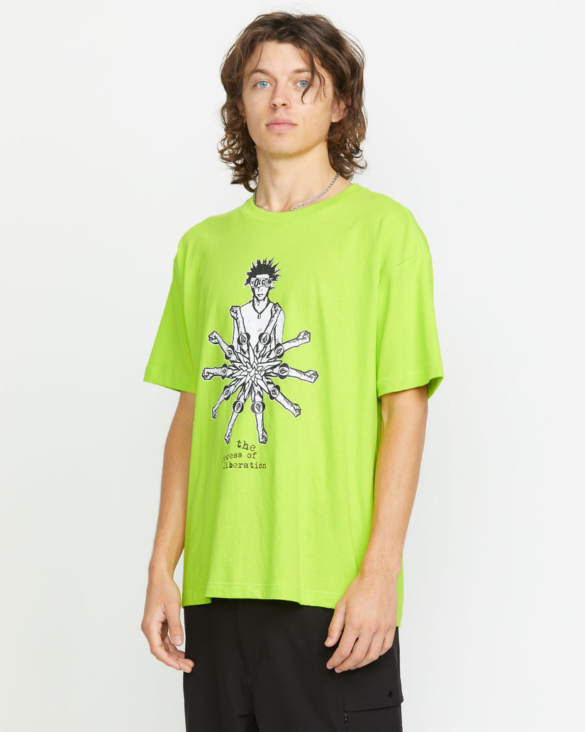 Tt Sense Process Short Sleeve Tee - Tennis Ball