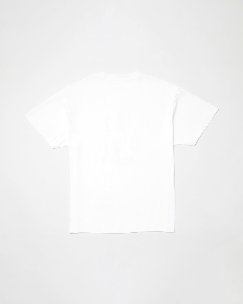 Featured Artist Bob Mollema 3 Loose Short Sleeve Tee - White