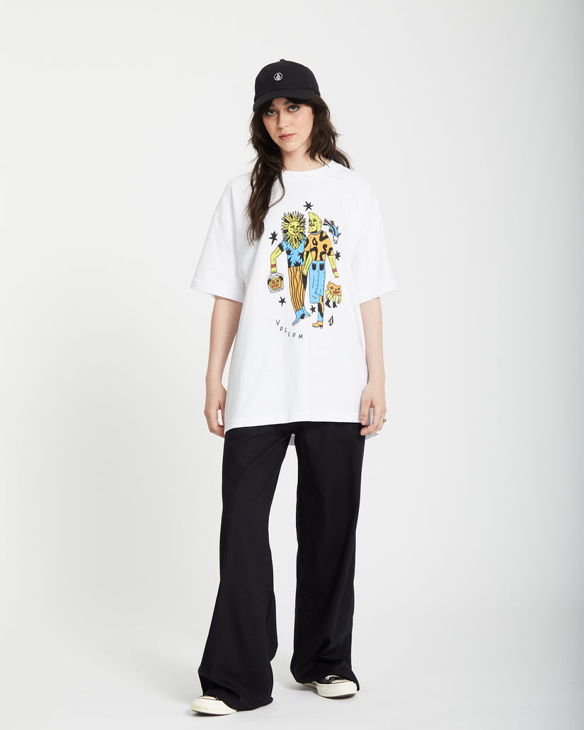 Featured Artist Bob Mollema 3 Loose Short Sleeve Tee - White