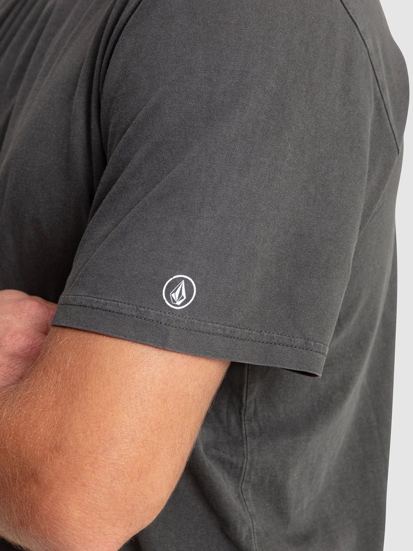 Aus Wash Short Sleeve Tee - Black