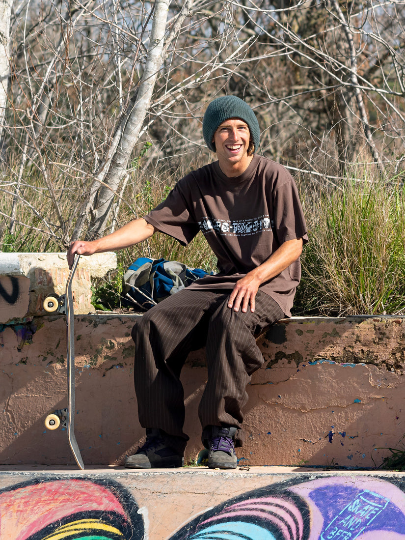 Skate Vitals Remy Short Sleeve T-Shirt 2 - Dark Earth