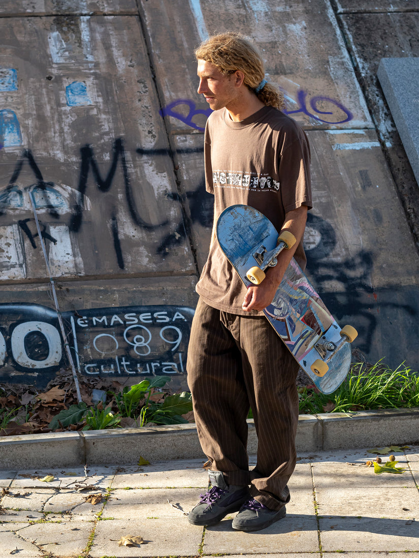 Skate Vitals Remy Short Sleeve T-Shirt 2 - Dark Earth