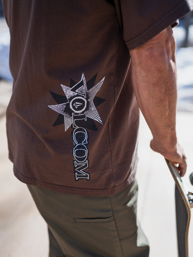 Tokyo True Bryan Iguchi Valley Short Sleeve T-Shirt - Dark Earth