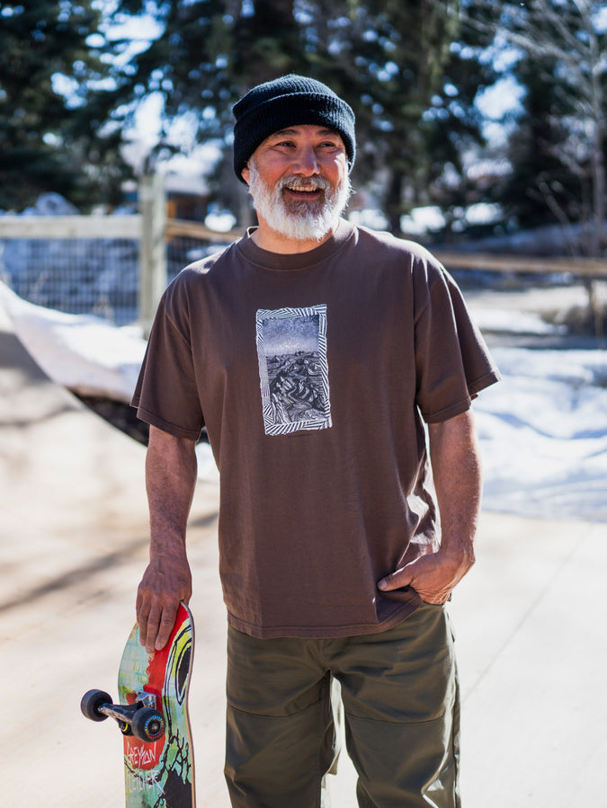 Tokyo True Bryan Iguchi Valley Short Sleeve T-Shirt - Dark Earth