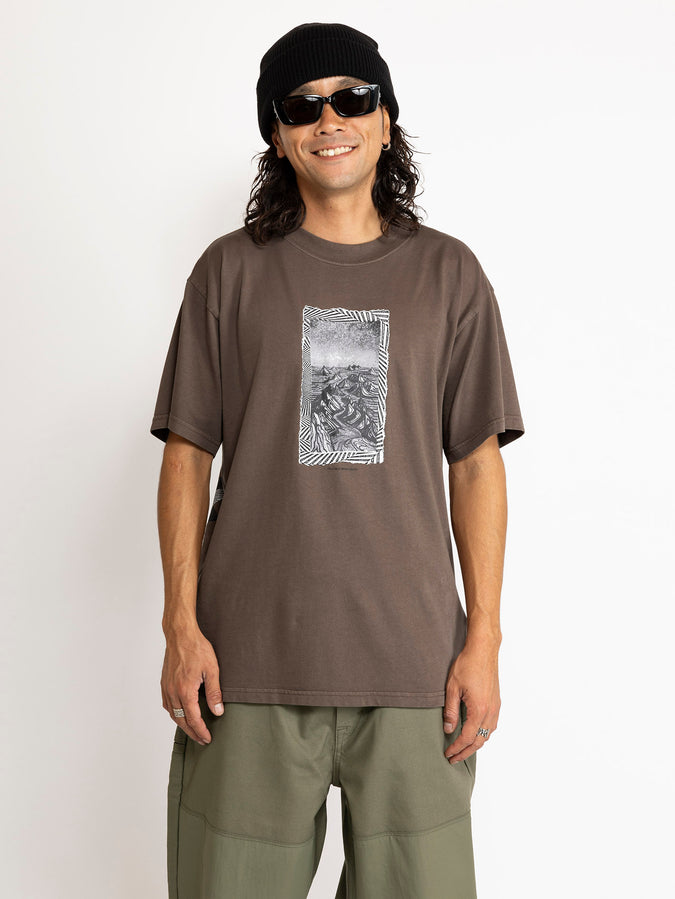 Tokyo True Bryan Iguchi Valley Short Sleeve T-Shirt - Dark Earth