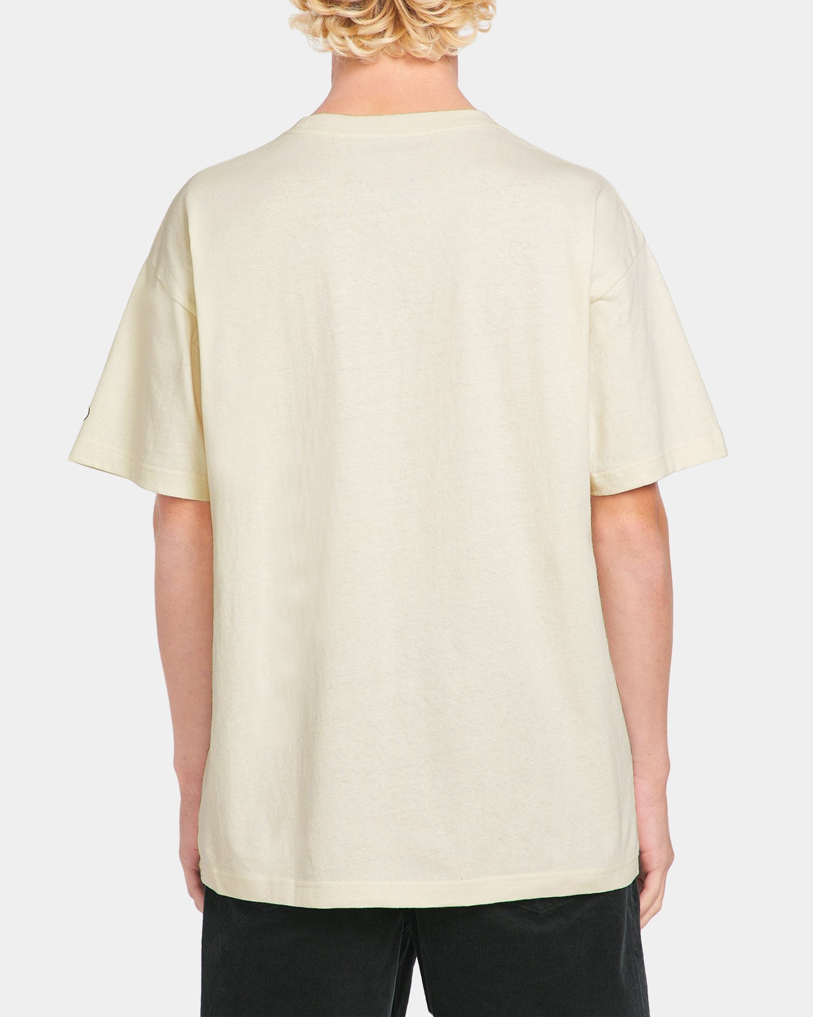 Mens Solid Loose T-Shirt