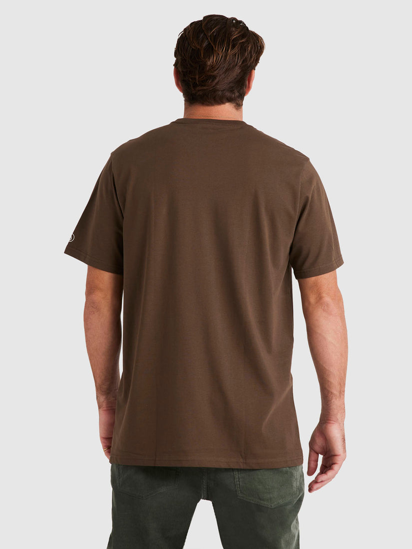 Aus Solid Short Sleeve Tee - Wren