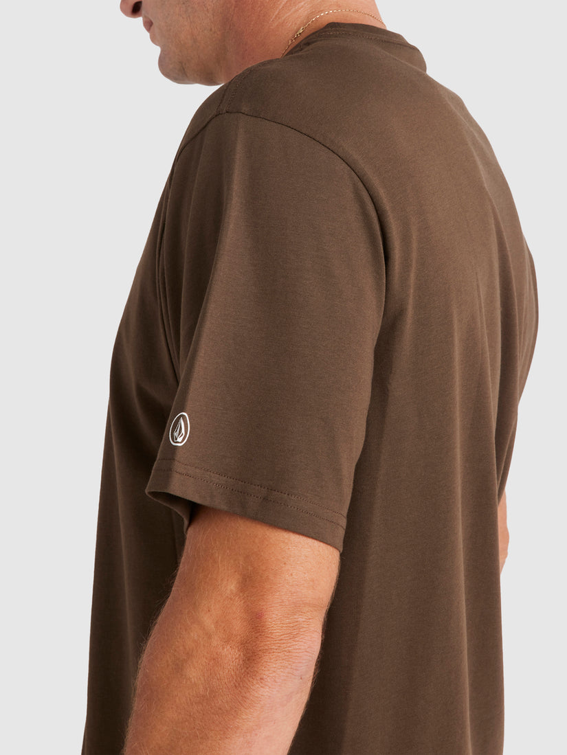 Aus Solid Short Sleeve Tee - Wren
