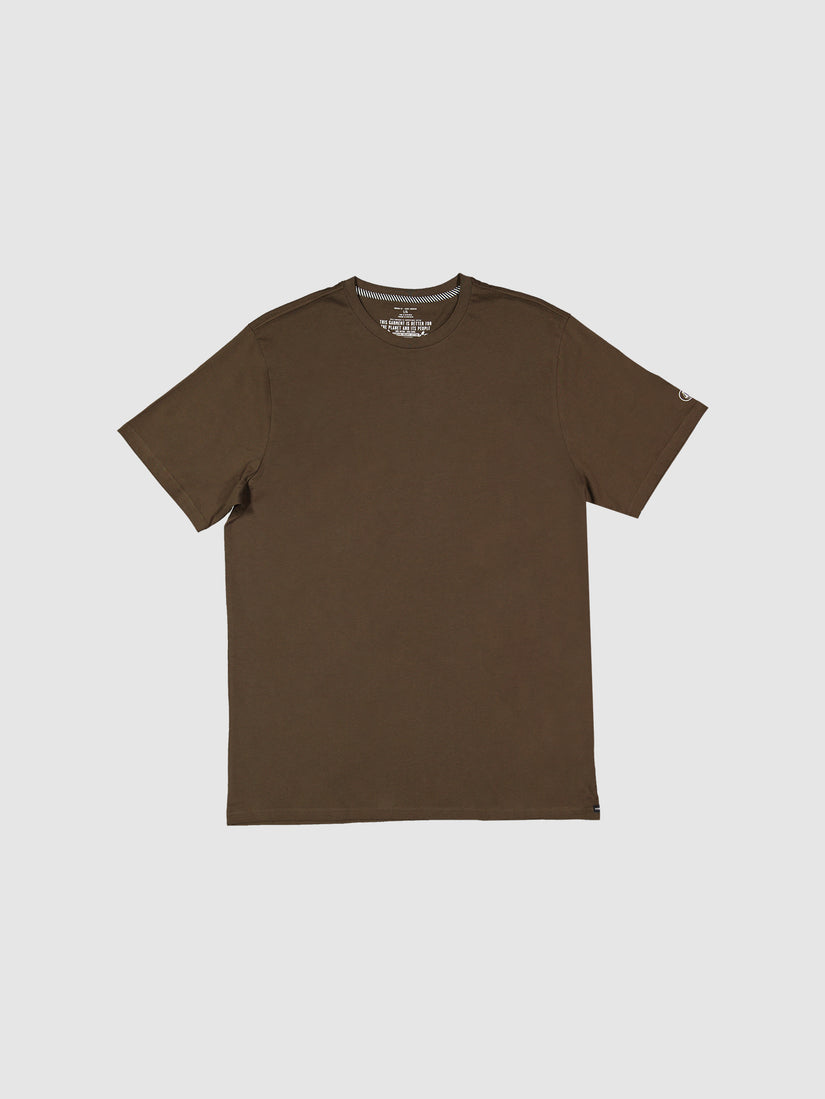 Aus Solid Short Sleeve Tee - Wren