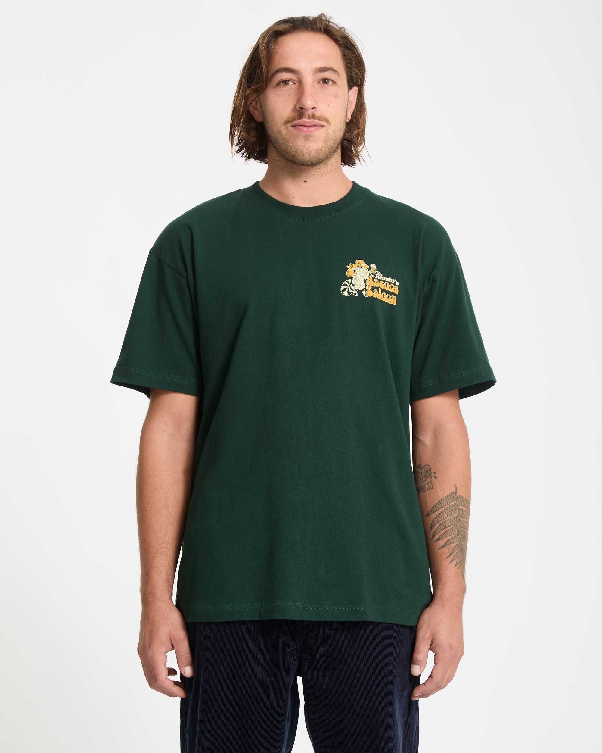 Racoon Loose Short Sleeve Tees