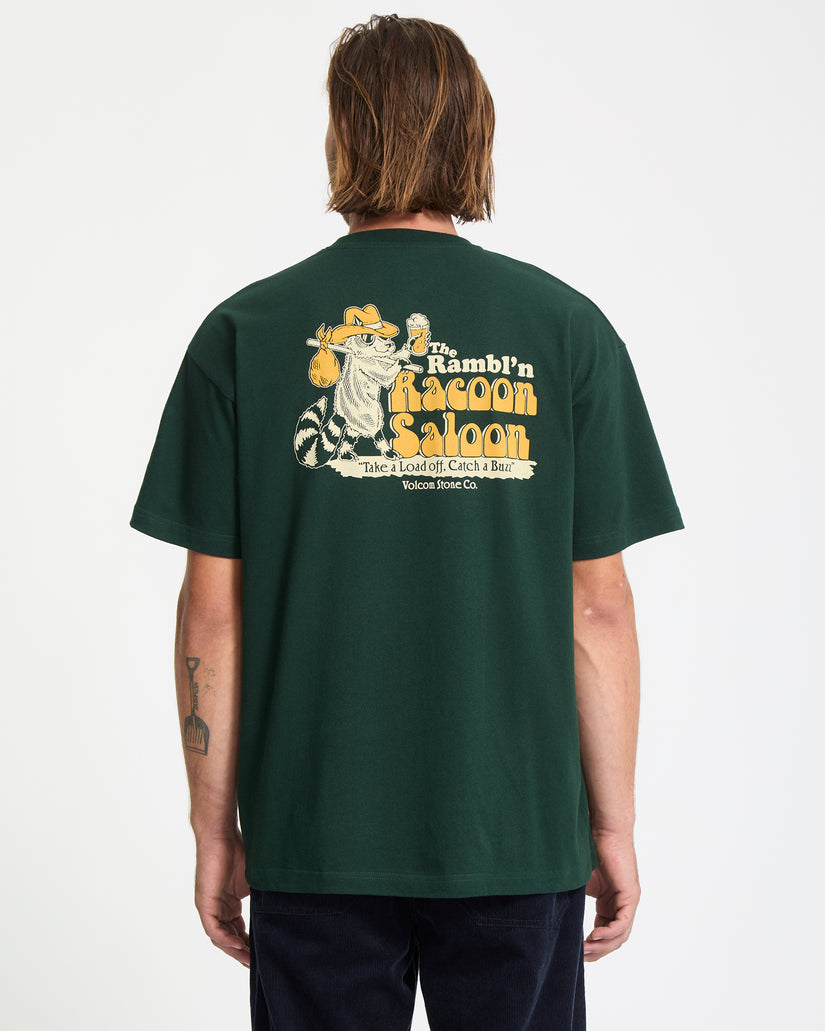 Racoon Loose Short Sleeve Tees