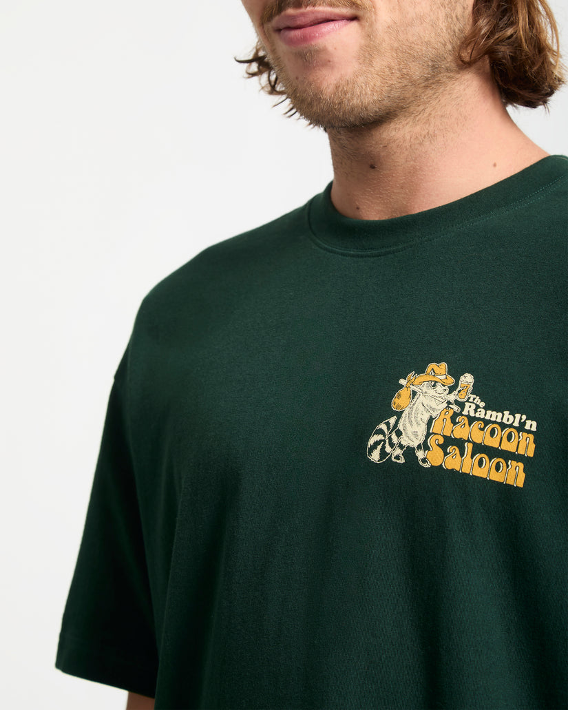 Racoon Loose Short Sleeve Tees