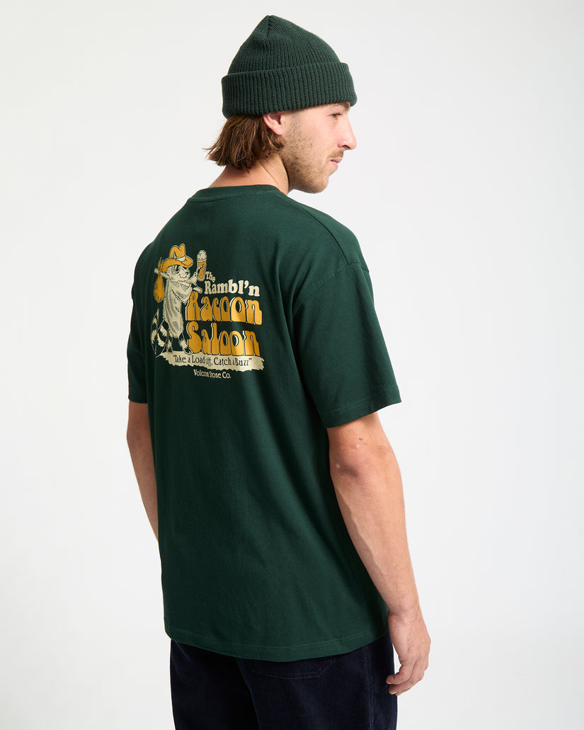 Racoon Loose Short Sleeve Tees