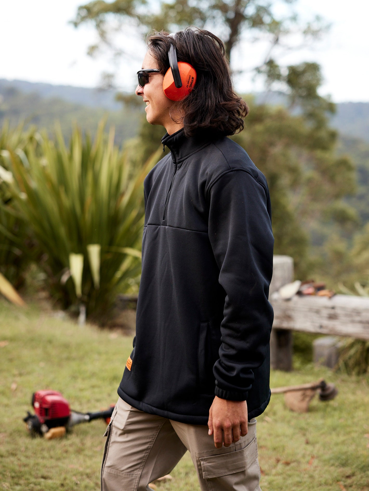 Volcom Workwear Quarter Zip Fleece