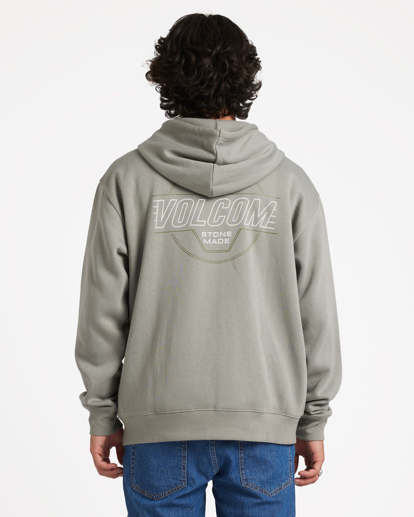 Roundabout Zip Fleece - Moonbeam