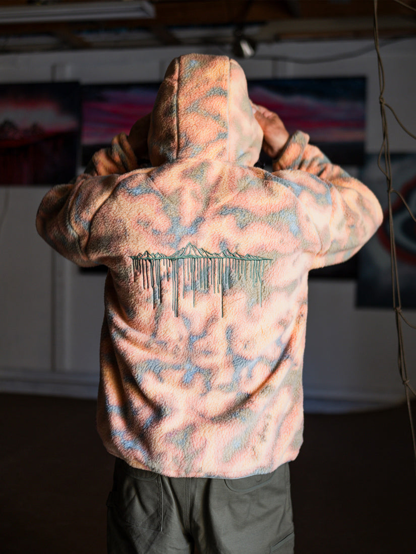 Tokyo True Bryan Iguchi Zip Fleece - Tigerlily