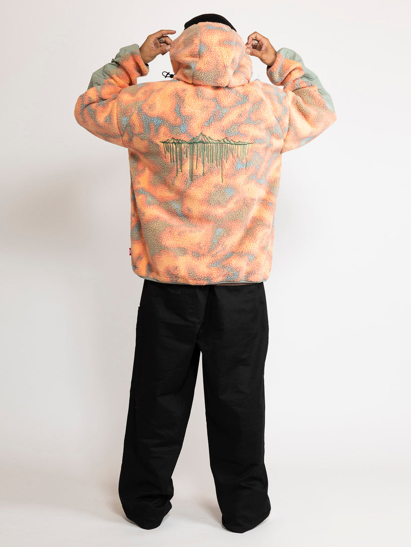 Tokyo True Bryan Iguchi Zip Fleece - Tigerlily
