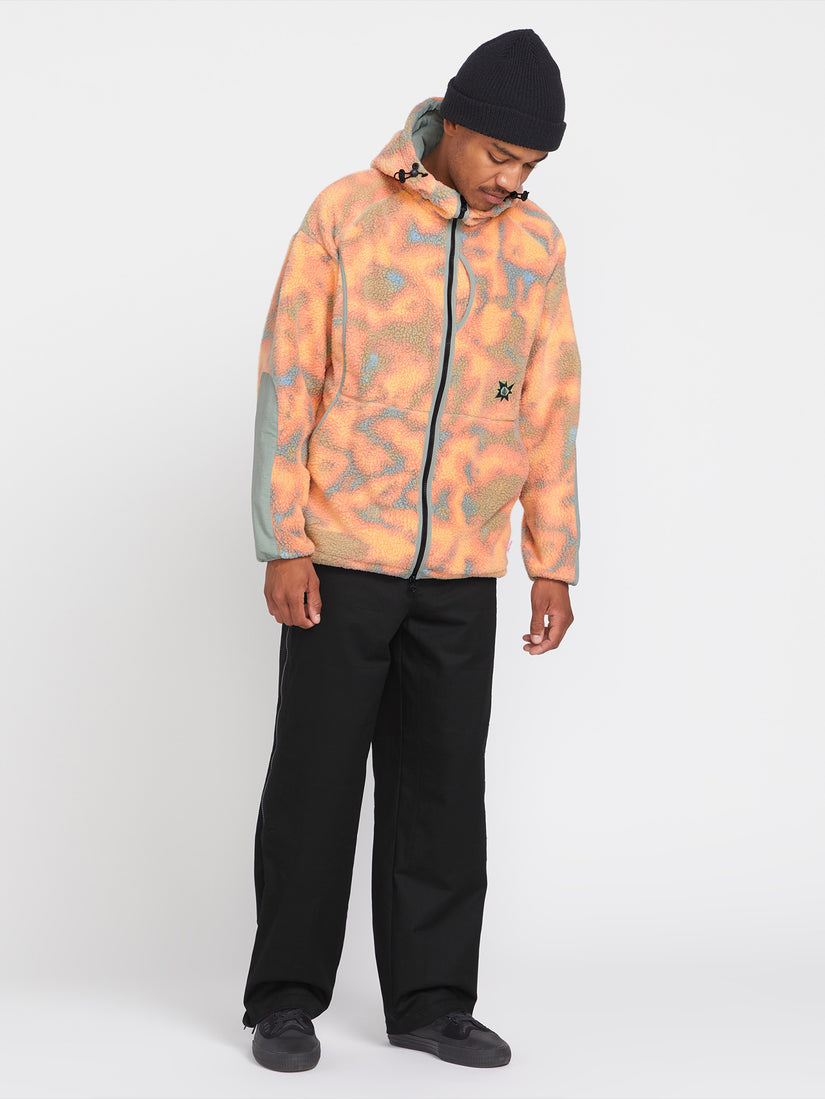 Tokyo True Bryan Iguchi Zip Fleece - Tigerlily