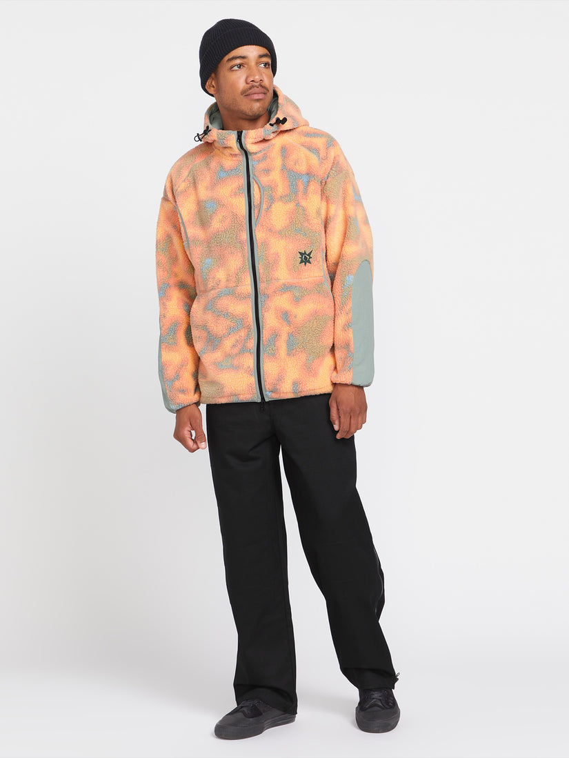 Tokyo True Bryan Iguchi Zip Fleece - Tigerlily