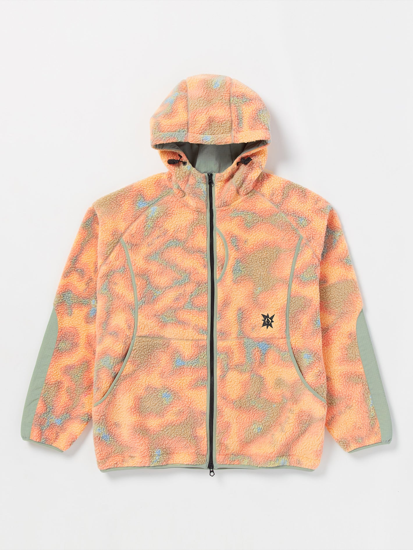 TT B IGUCHI ZIP FLEECE - TIGERLILY – Volcom