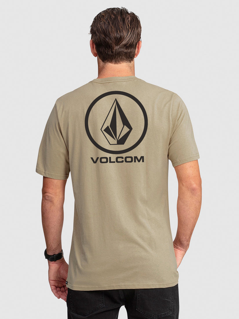 Corp Short Sleeve Tee Shirt - Gravel