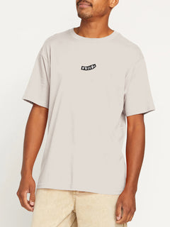 Pistol Basic Short Sleeve Tee Shirt - Whitecap Grey