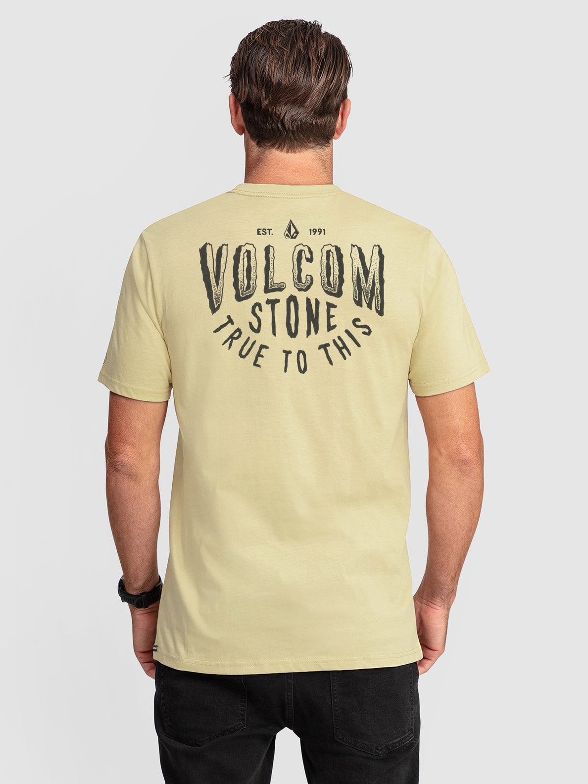 Stone True To This Short Sleeve T-Shirt - Sunlight