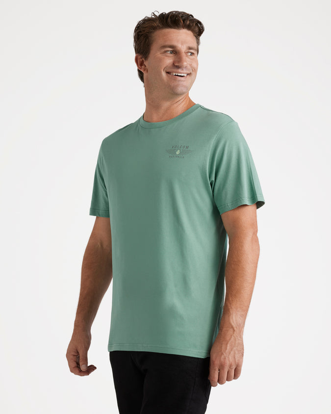 Fly High Short Sleeve Tee - Petrol