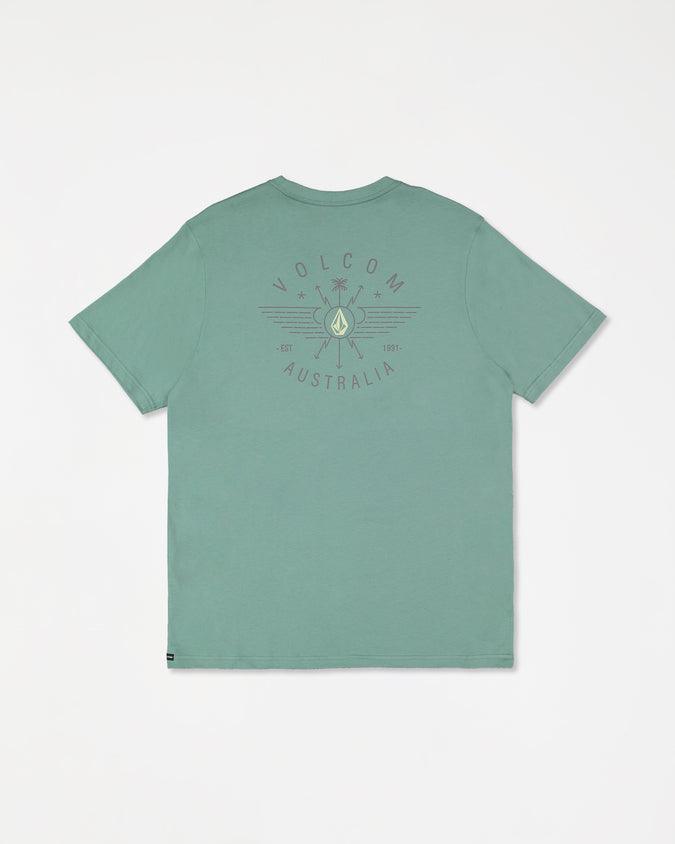 Fly High Short Sleeve Tee - Petrol