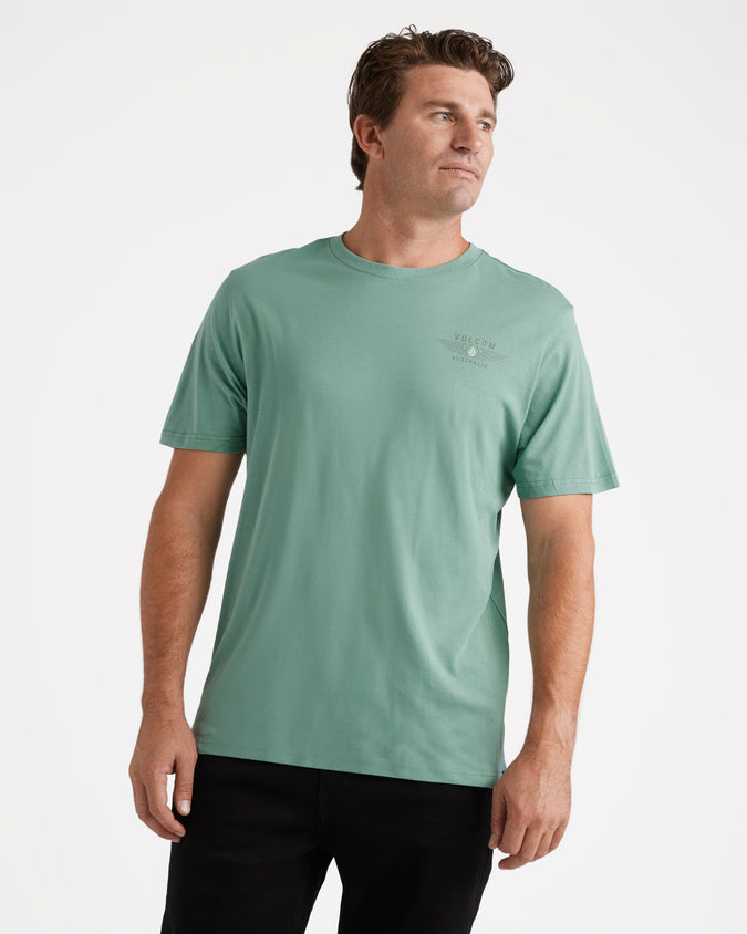 Fly High Short Sleeve Tee - Petrol
