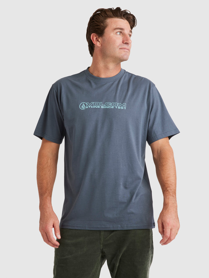 Aus Volcorp Short Sleeve Tee - Dark Slate