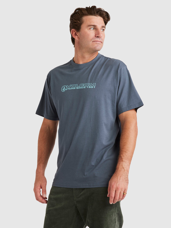 Aus Volcorp Short Sleeve Tee - Dark Slate