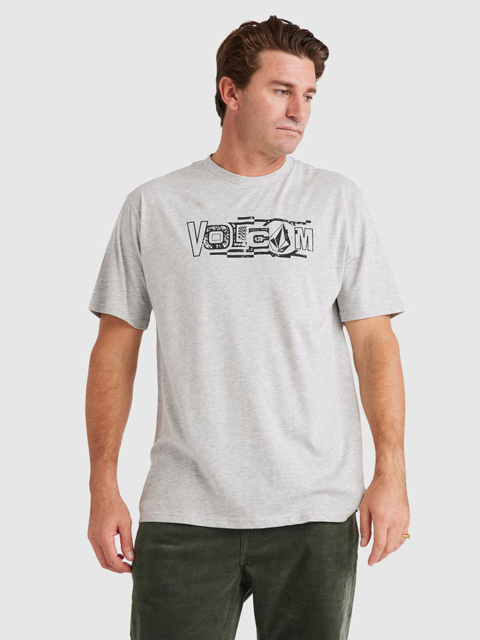 Aus Jumbled Short Sleeve Tee - Heather Grey