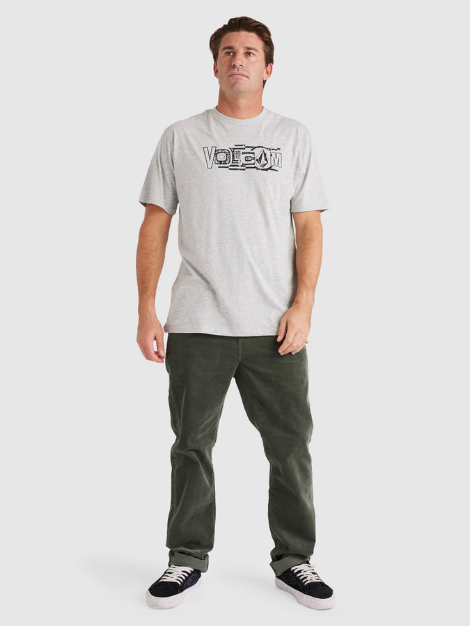 Aus Jumbled Short Sleeve Tee - Heather Grey