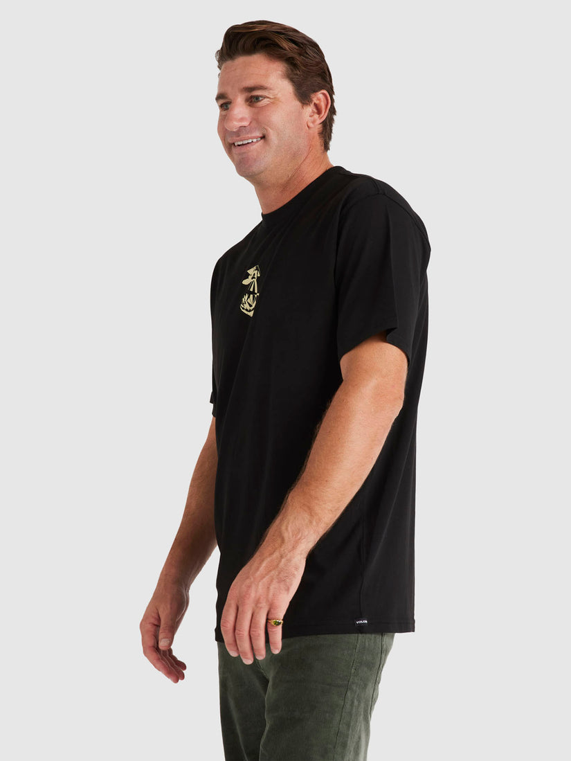 Aus Stonestopper Short Sleeve Tee - Black