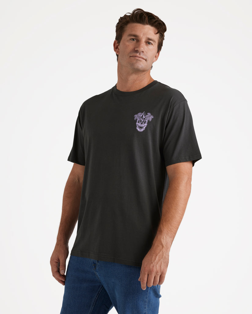 Rawled Short Sleeve Tee - Stealth