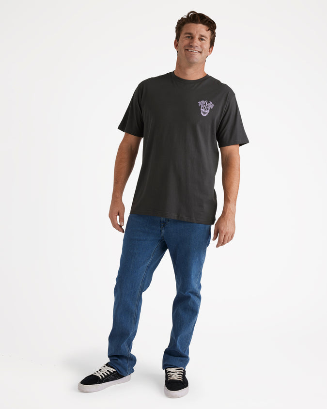 Rawled Short Sleeve Tee - Stealth