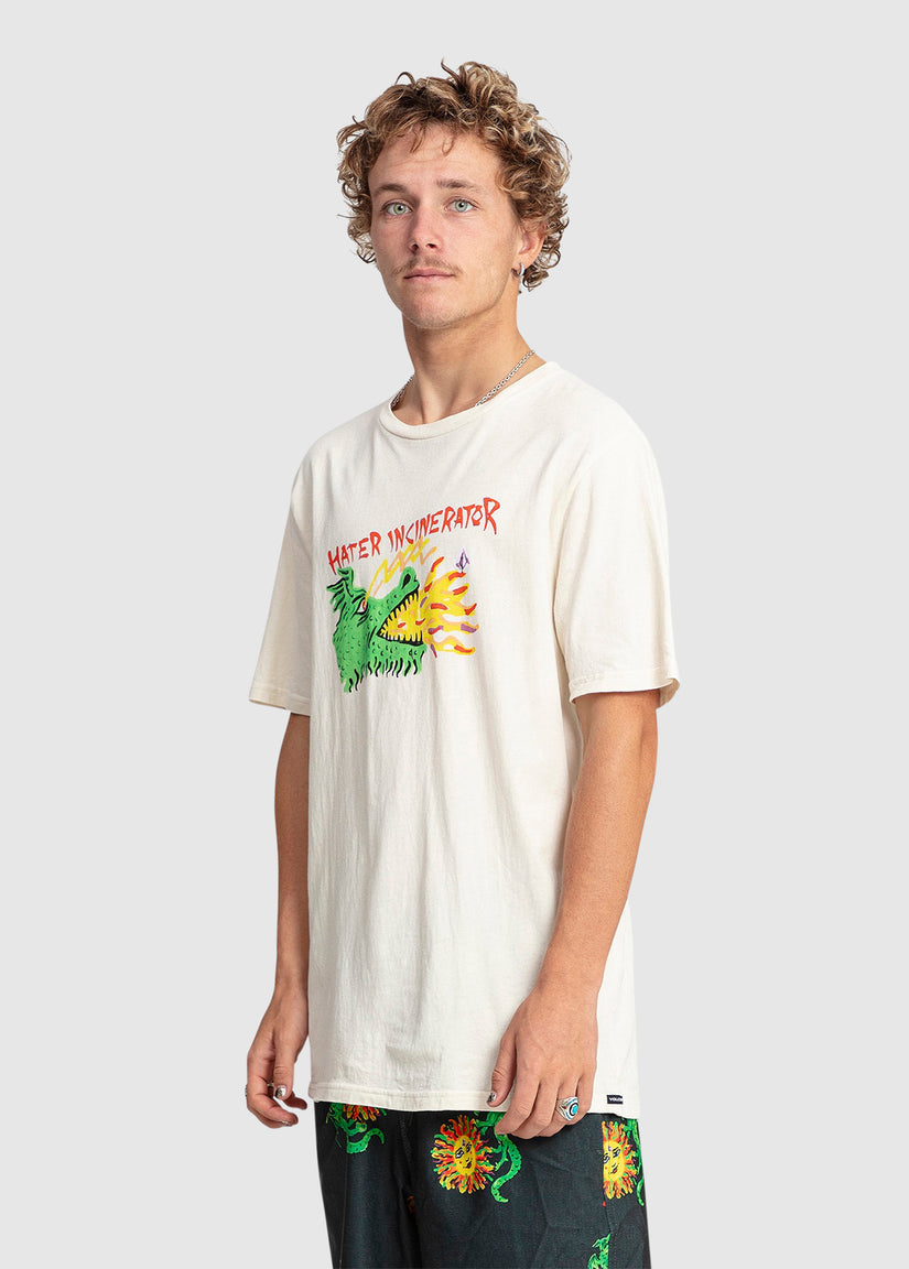 Featured Artist Ozzy Wrong Short Sleeve T-Shirt - Dirty White