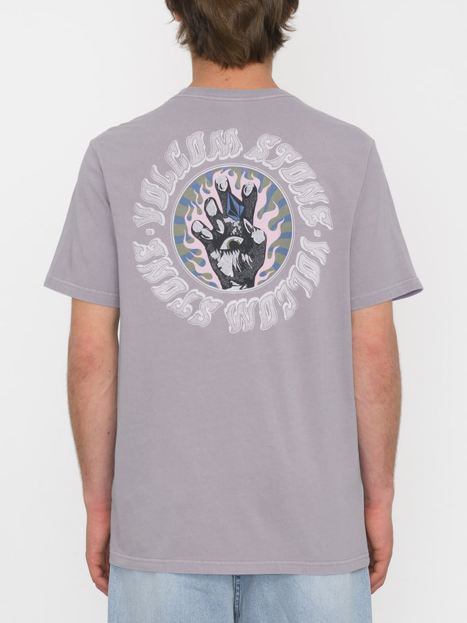 Stone Oracle Short Sleeve T-Shirt - Dirty Vintage Indigo