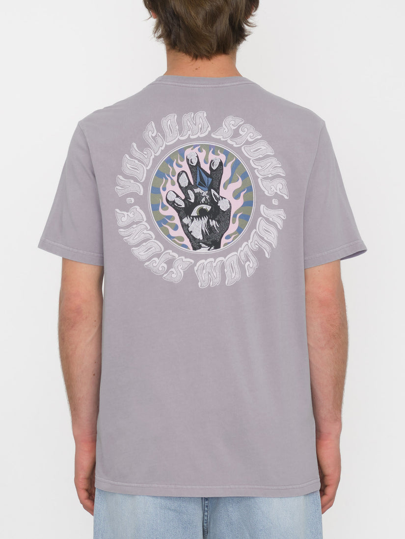 Stone Oracle Short Sleeve T-Shirt - Dirty Vintage Indigo