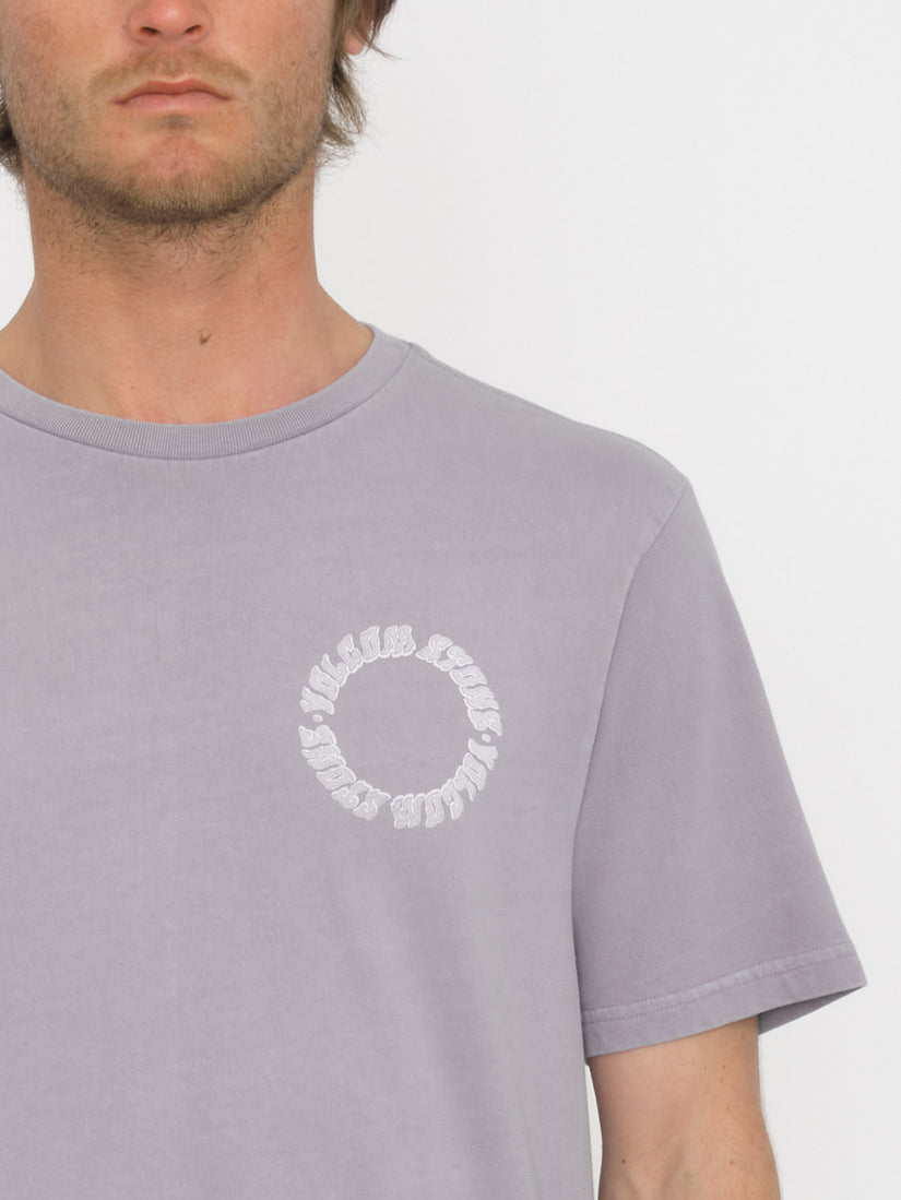 Stone Oracle Short Sleeve T-Shirt - Dirty Vintage Indigo