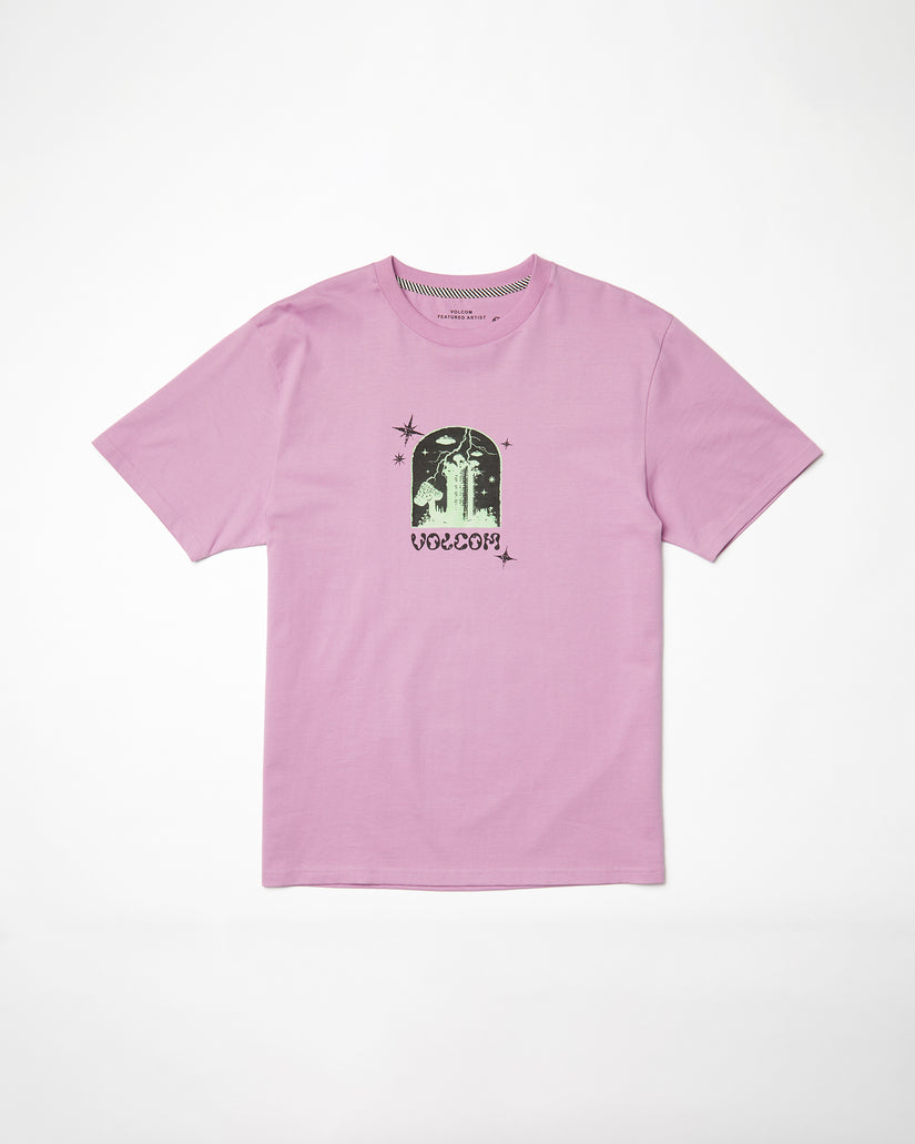 Featured Artist Filip Rygalski 2 Short Sleeve Tee - Steel Purple
