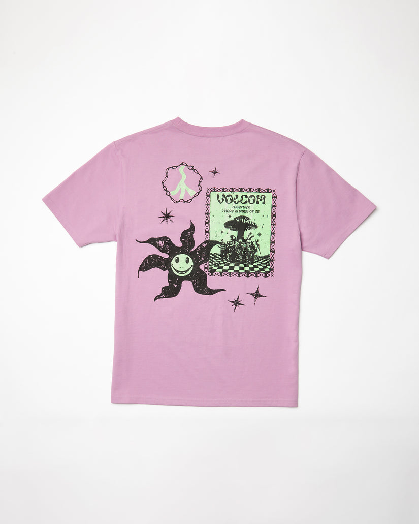 Featured Artist Filip Rygalski 2 Short Sleeve Tee - Steel Purple